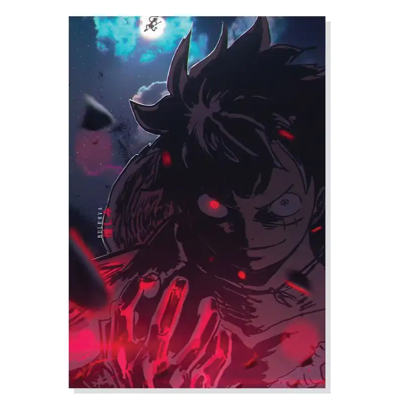 پوستر طرح انیمه وان پیس مانکی دی لوفی One Piece Anime Monkey D Luffy مدل M0669