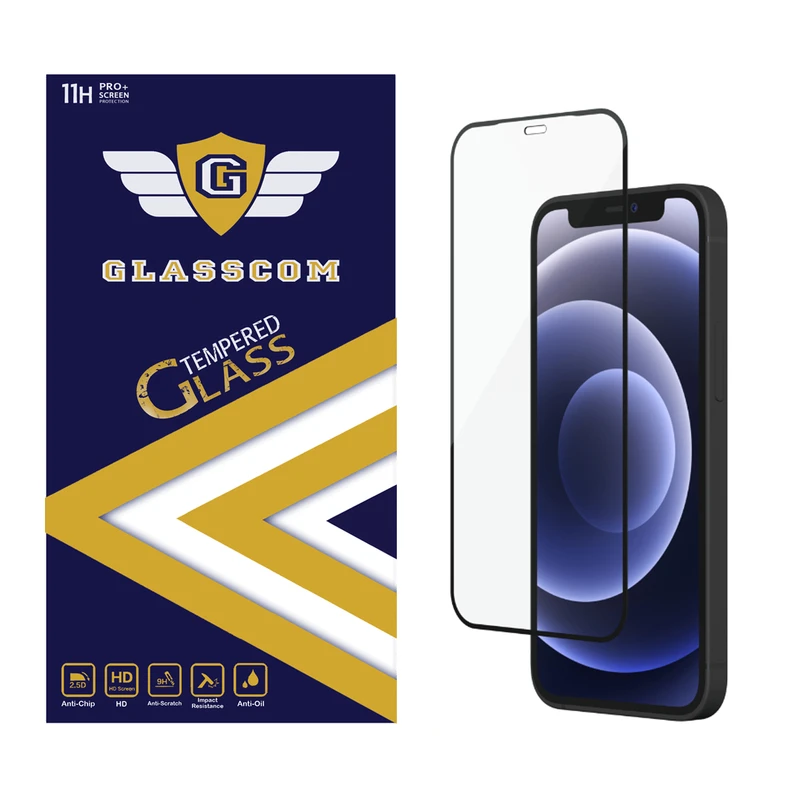 محافظ صفحه نمایش گلس کام مدل GC-i12ProMax مناسب برای گوشی موبایل اپل iPhone 12 Pro Max