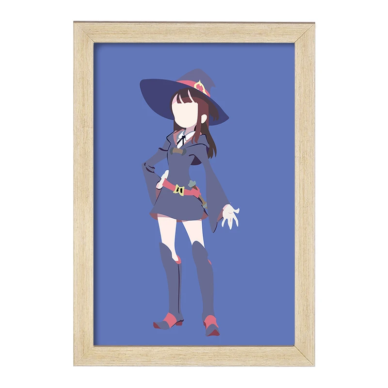 تابلو خندالو مدل اکو انیمه جادوگران کوچک Little Witch Academia  کد 22855