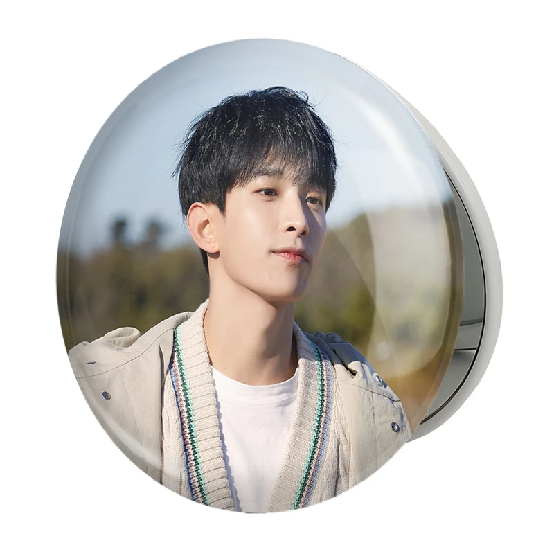 آینه جیبی خندالو طرح دی کی گروه سونتین Seventeen مدل تاشو کد 21539 