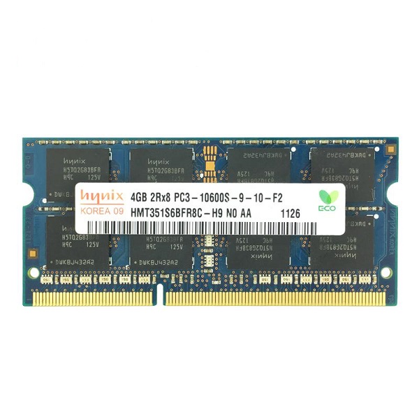 رم لپ تاپ DDR3 تک کاناله 1333 مگاهرتز CL9 هاینیکس مدل PC3-10600s ظرفیت 4 گیگابایت