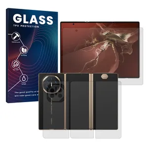 Glass Resistant model transparent screen protector suitable for Huawei Mate XT Ultimate mobile phone along with back protector