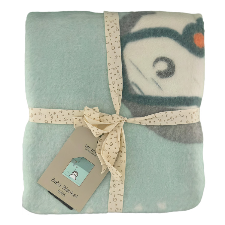 پتو کودک انگلیش هوم مدل Little Penguin سایز 100×120 سانتی متر