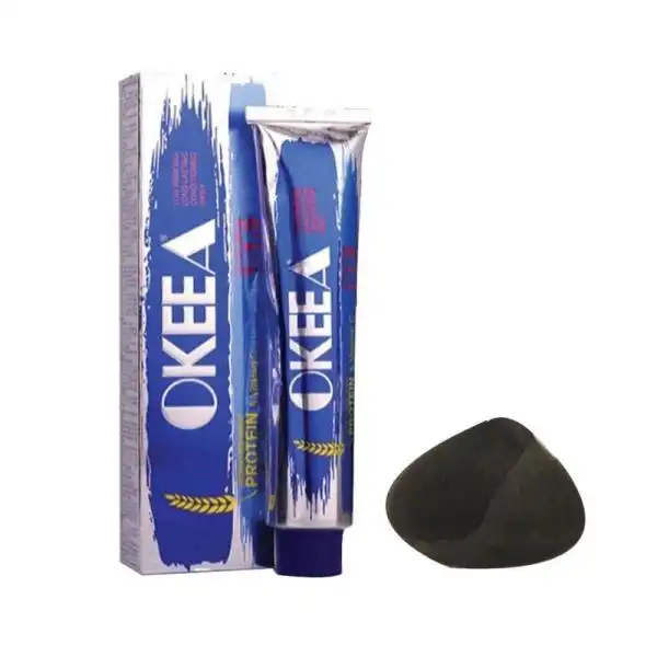 رنگ مو اکیا شماره 4.1 حجم 100 میلی لیتر رنگ قهوه ای دودی