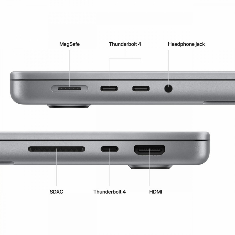 لپ تاپ 16.2 اینچی اپل مدل MacBook Pro MNWA3 2023-M2 Pro 32GB 1SSD