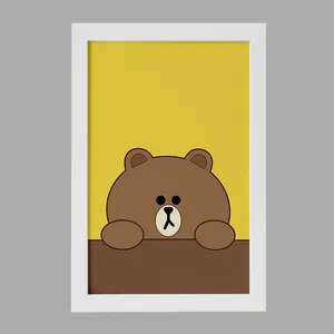 تابلو خندالو مدل استیکر خرس کد F715