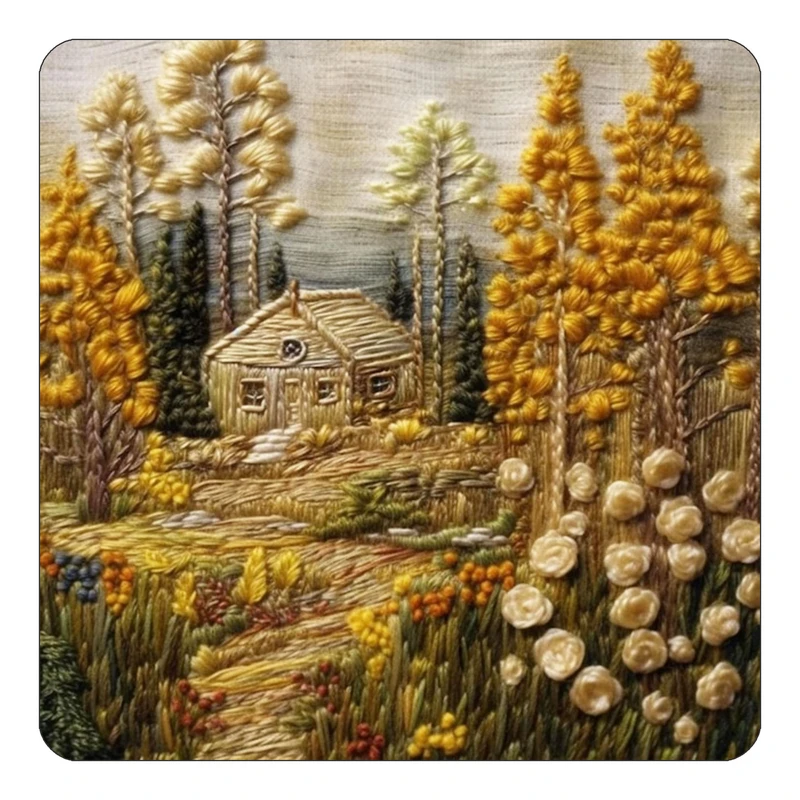 مگنت کاکتی طرح نقاشی رنگ روغن مدل mp69977