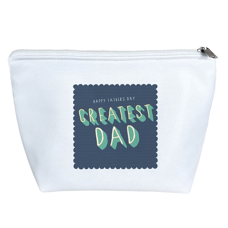 کیف لوازم آرایش دخترانه خندالو مدل Greatest Dad کد H1229