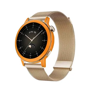 MAHOOT Matte-Orange Cover Sticker for Huawei Watch GT 3 42mm Smartwatch