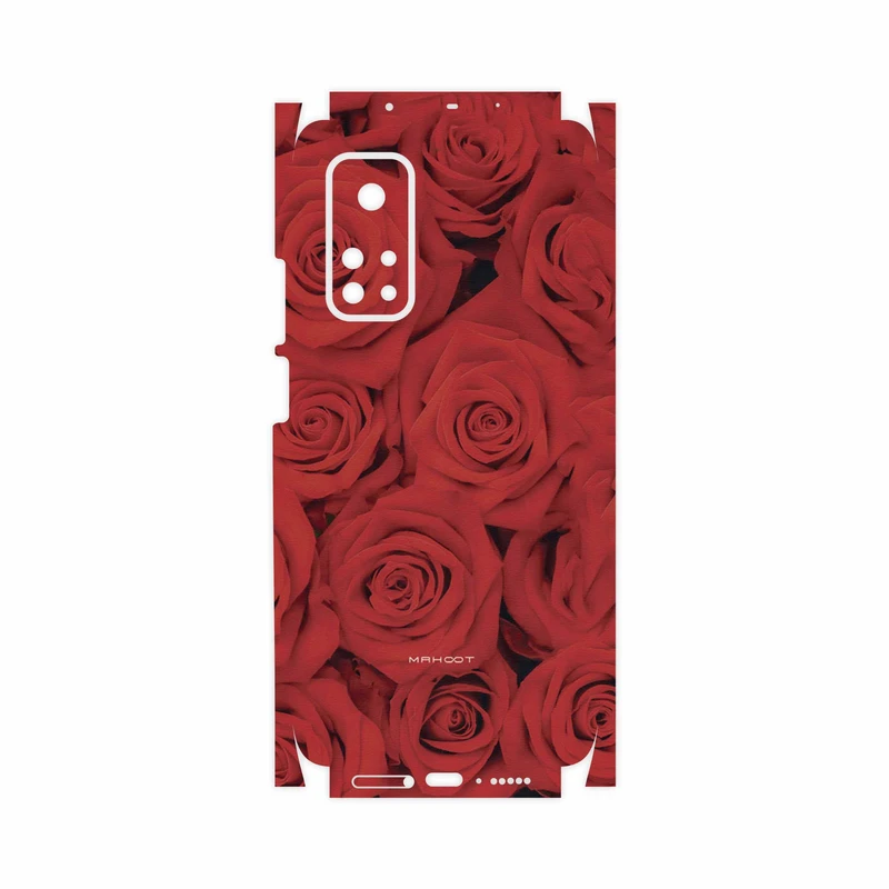 برچسب پوششی ماهوت مدل Red-Flower-FullSkin مناسب برای گوشی موبایل شیائومی Mi 10T Pro 5G