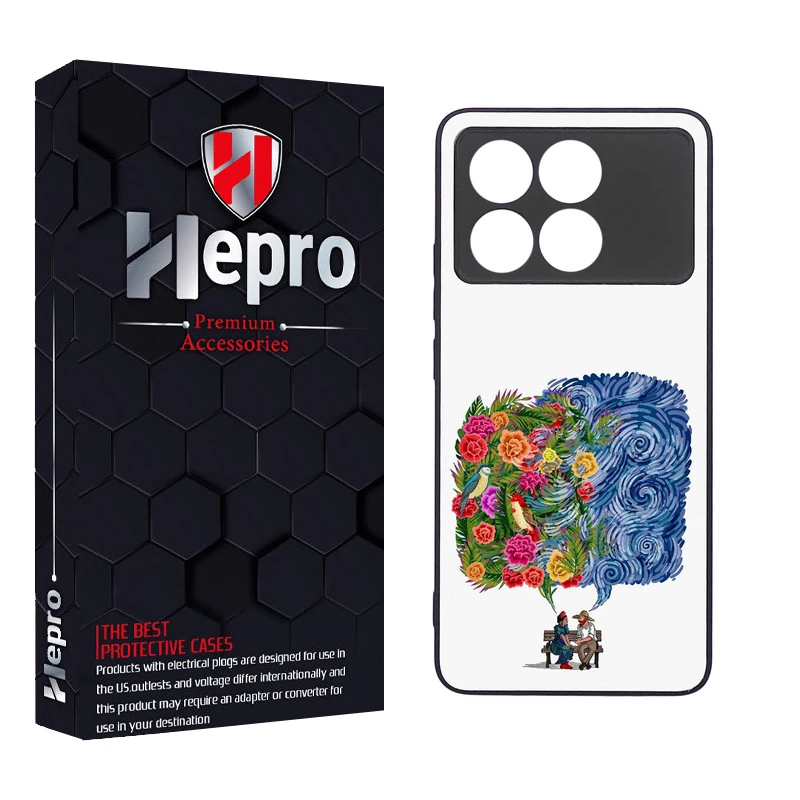 کاور هپرو طرح فانتزی مدل TPU مناسب برای گوشی موبایل شیائومی Poco X6 Pro 