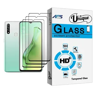 AFS Unique Glass MIX003 Screen Protector For Oppo A31 Pack Of 3
