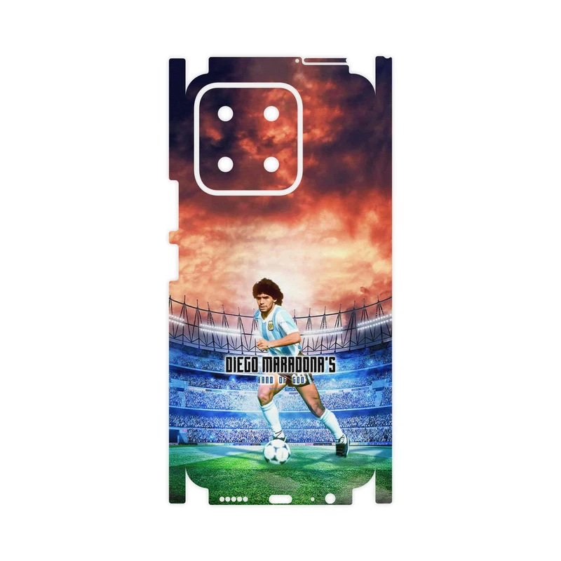 برچسب پوششی ماهوت مدل Diego Maradona-FullSkin مناسب برای گوشی موبایل آنر X5b Plus