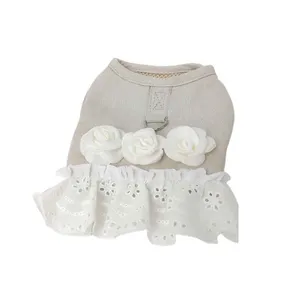 لباس گربه مدل گل برجسته سایز M