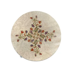 رومیزی شمسه نگار مدل دایره گل کد RDB26