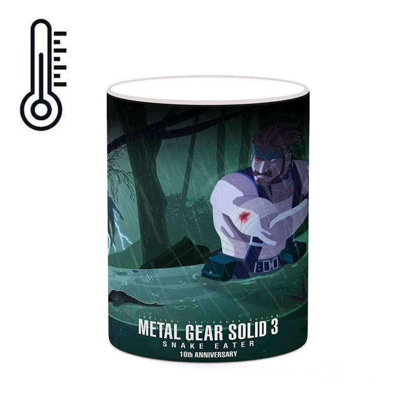 ماگ حرارتی کاکتی مدل بازی Metal Gear Solid 3ː Snake Eater کد mgh29459
