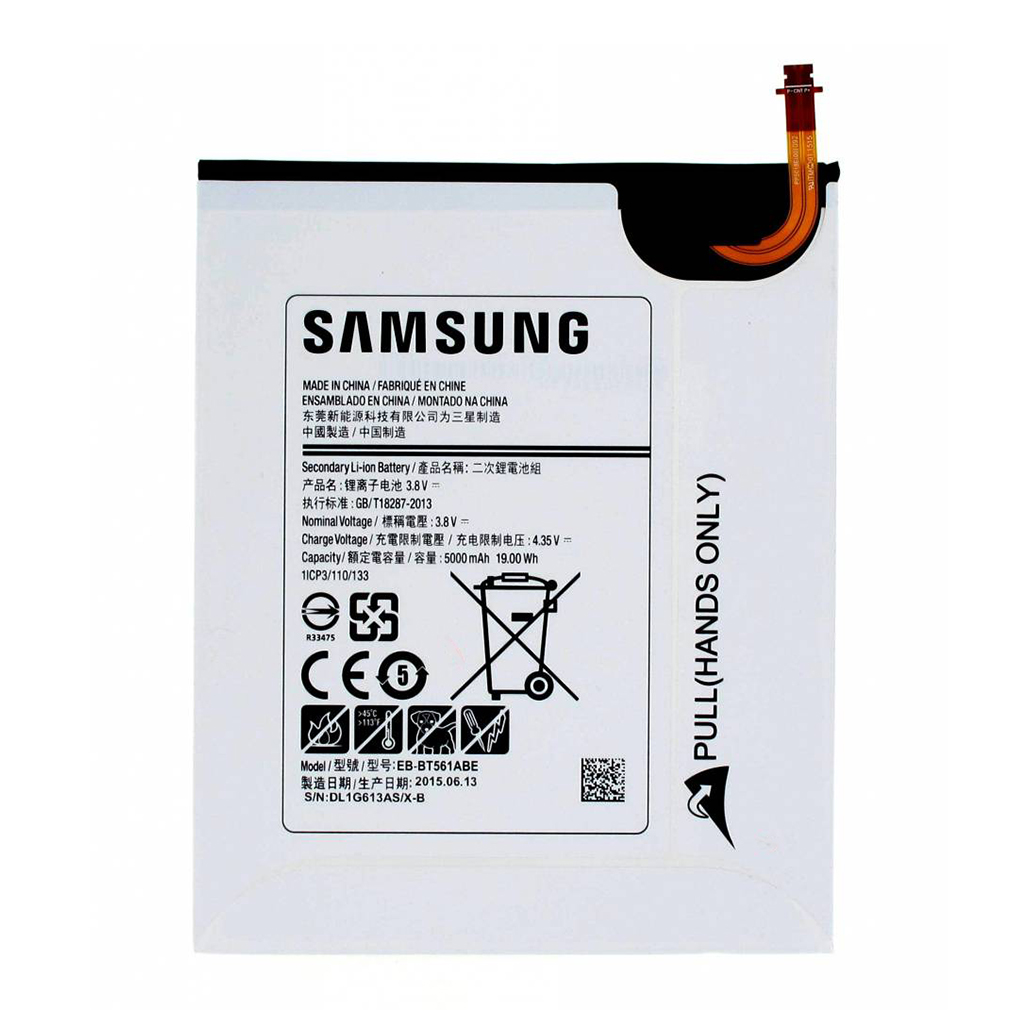 باتری تبلت مدل EB-BT561ABE ظرفیت 5000 میلی آمپر ساعت مناسب برای تبلت سامسونگ Galaxy Tab E 9.6 Inch