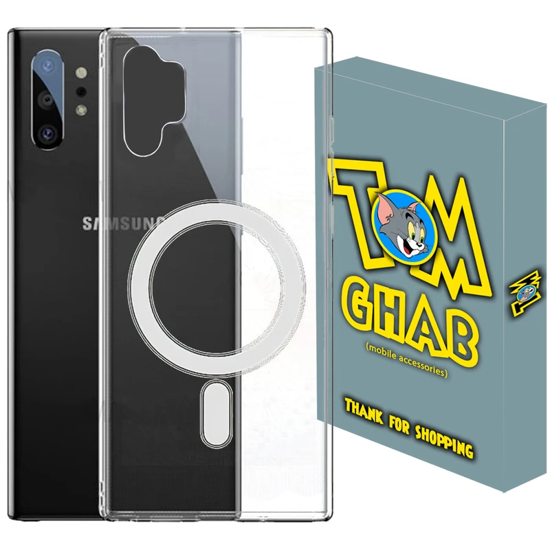 کاور تام قاب مدل MGSAFE طرح مگ سیف مناسب برای گوشی موبایل سامسونگ Galaxy Note 10 Plus