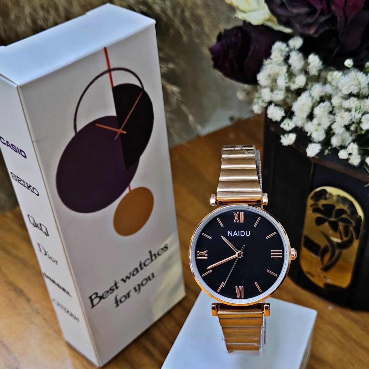 ساعت مچی عقربه ای زنانه مدل کلاسیک rzm -  - 9