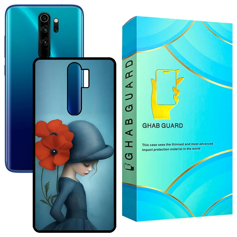 کاور قاب گارد طرح دختر مدل GCHPN8P مناسب برای گوشی موبایل شیائومی Redmi Note 8 Pro