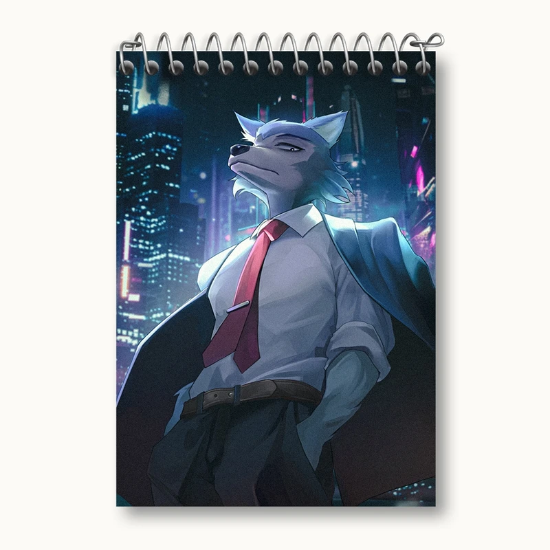 دفتر یادداشت 50 برگ خندالو مدل لگوشی انیمه بیستارز کد 33457