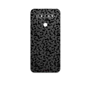 MAHOOT Black-Silicon Cover Sticker for LG K51S