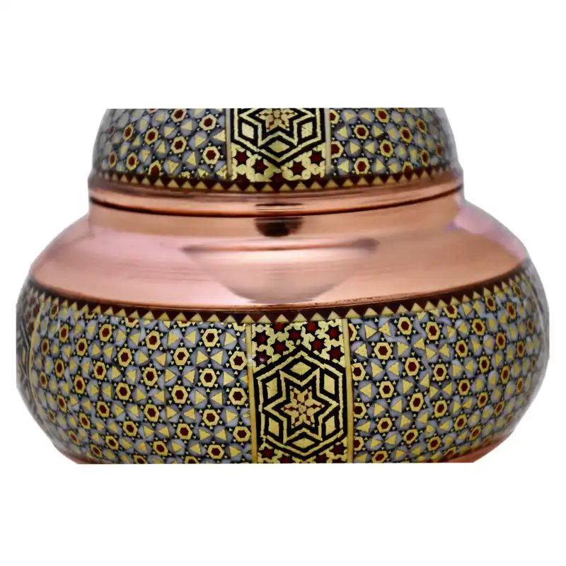 قندان خاتم کاری کد 20