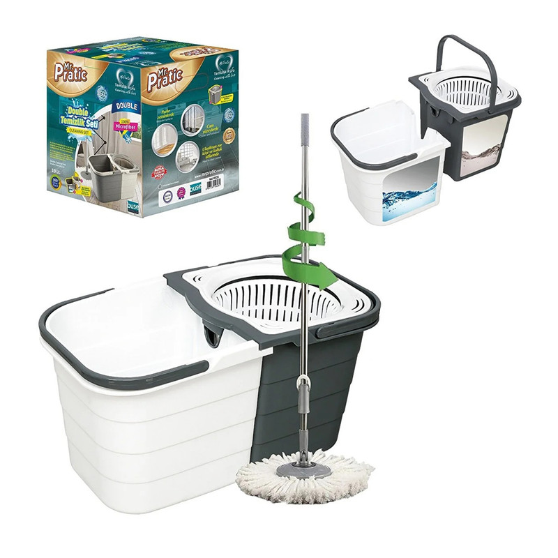 ست سطل و زمین شوی مستر پراتیک مدل MR235
