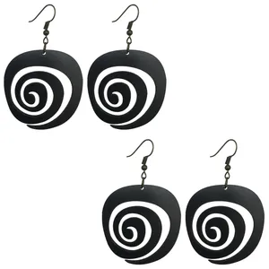 گوشواره زنانه هانستو مدل E2-030 مجموعه دو عددی