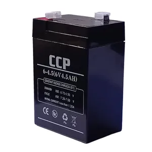 باتری سیلد اسید 6 ولت 4.5 آمپر ساعت سی سی پی مدل 6V-4.5