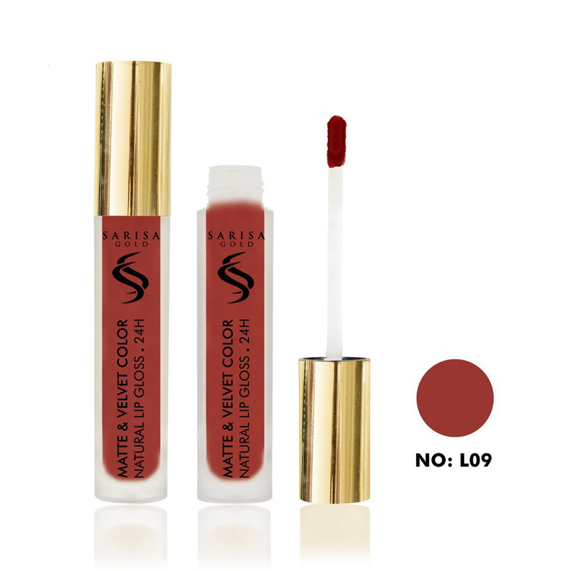 رژ لب مایع ساریسا گلد مدل MATTE شماره L 09