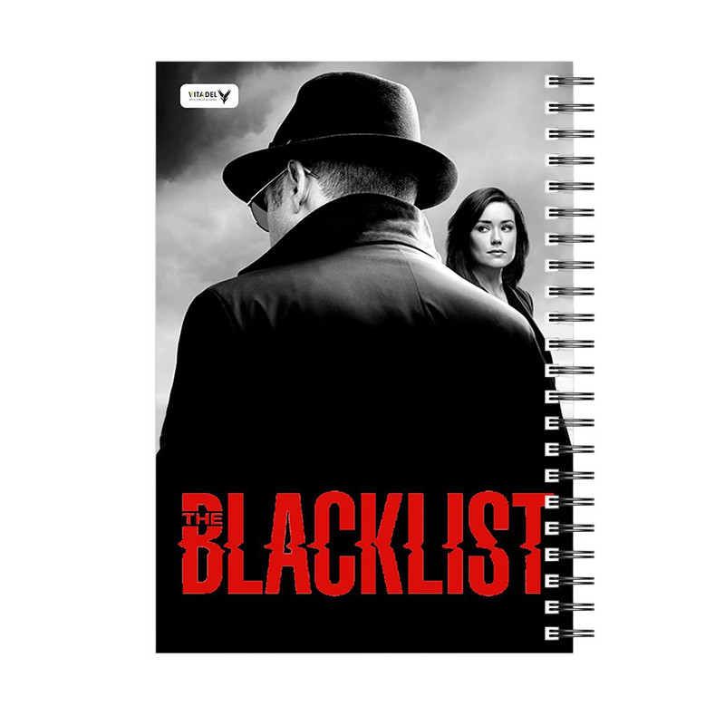 دفتر 60 برگ ویتادل طرح بلک لیست کد 6