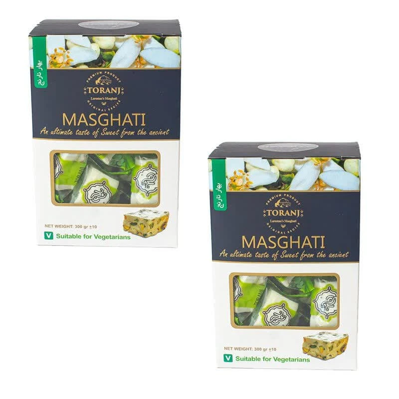 مسقطی بهار نارنج پرشین حلوا مسقطی لاری ترنج - 300 گرم مجموعه 2 عددی