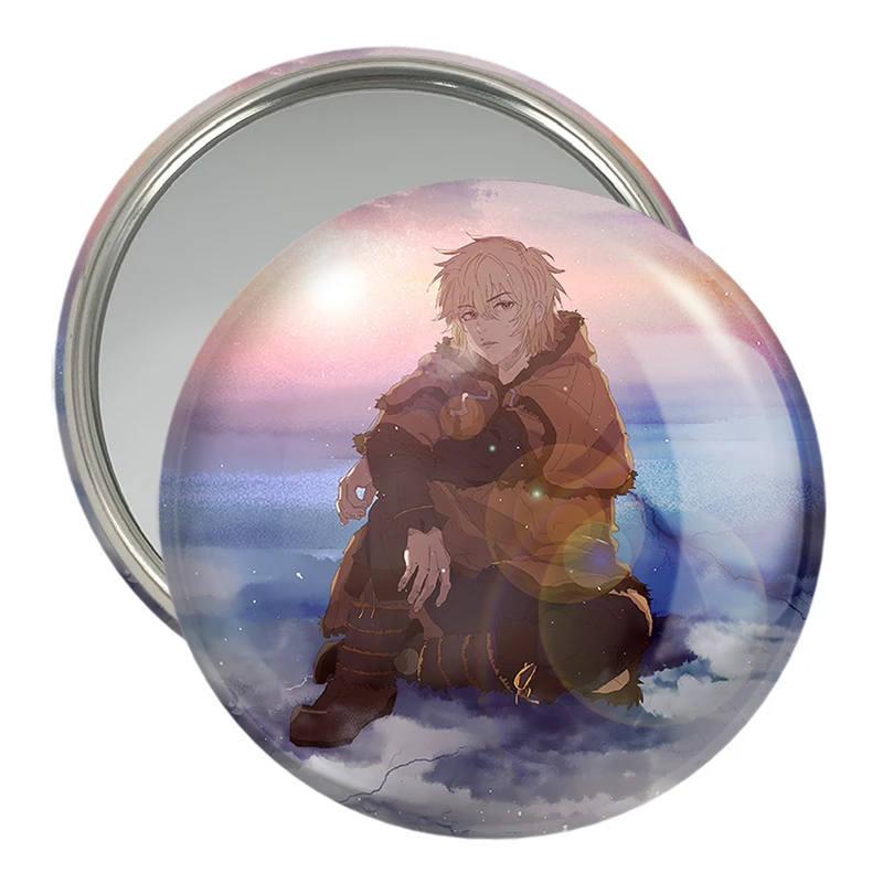 آینه جیبی خندالو مدل تورفین انیمه حماسه وینلند Vinland Saga کد 27494