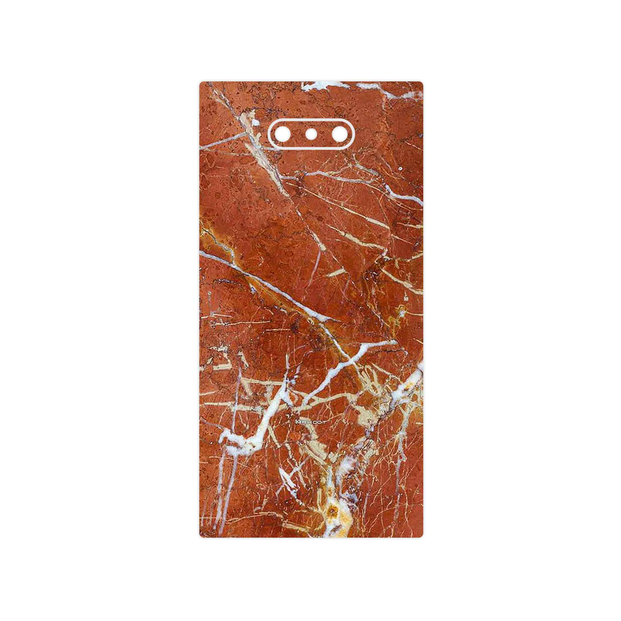 برچسب پوششی ماهوت مدل Red Marble مناسب برای گوشی موبایل ریزر Phone 2