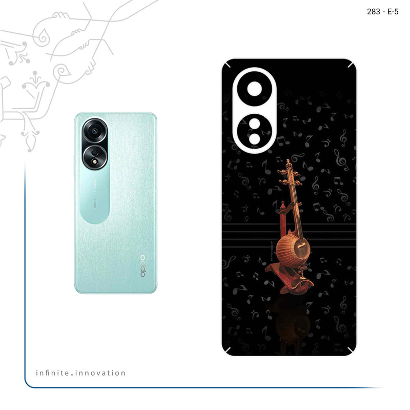 برچسب پوششی ماهوت مدل Persian_Fiddle_Instrument مناسب برای گوشی موبایل اپو A58 4G