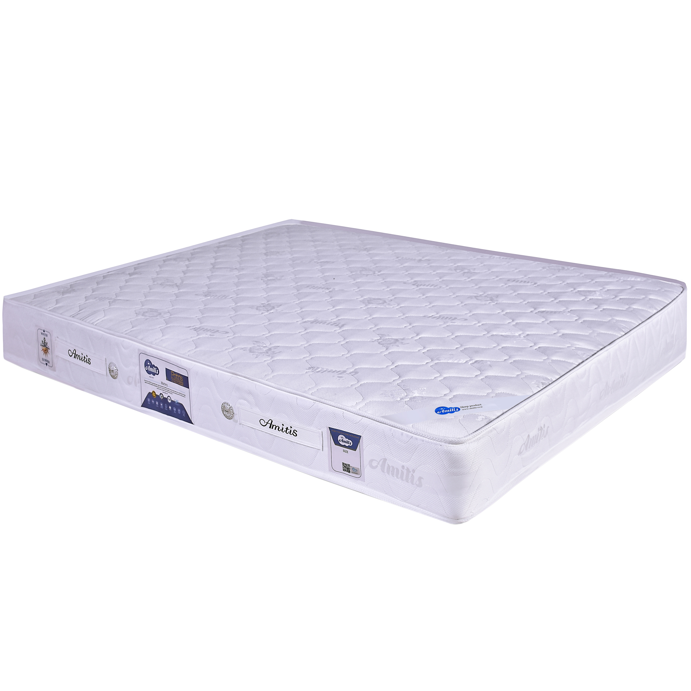 تشک آمیتیس مدل پارمیس دو نفره سایز 140x200 سانتی متر