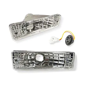 چراغ راهنما سپر خودرو پاس مدل کریستالی مناسب برای پراید هاچبک بسته دو عددی