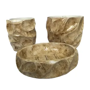 ست سرویس بهداشتی 3 پارچه مدل موج