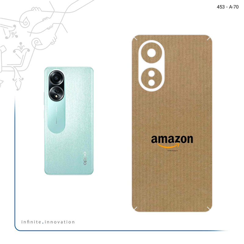 برچسب پوششی ماهوت مدل Amazon مناسب برای گوشی موبایل اپو A58 4G