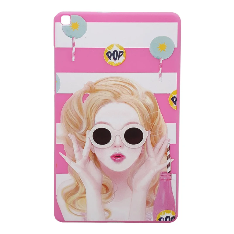 کاور طرح لیدی کد TB130 مناسب برای تبلت سامسونگ Galaxy Tab A 8.0 2019 T290 / T295