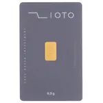 شمش طلا 24 عیار زیوتو مدل Au-p0.5