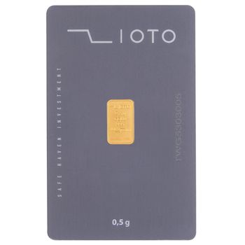 شمش طلا 24 عیار زیوتو مدل z0.5