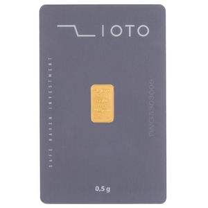 شمش طلا 24 عیار زیوتو مدل zz0.5
