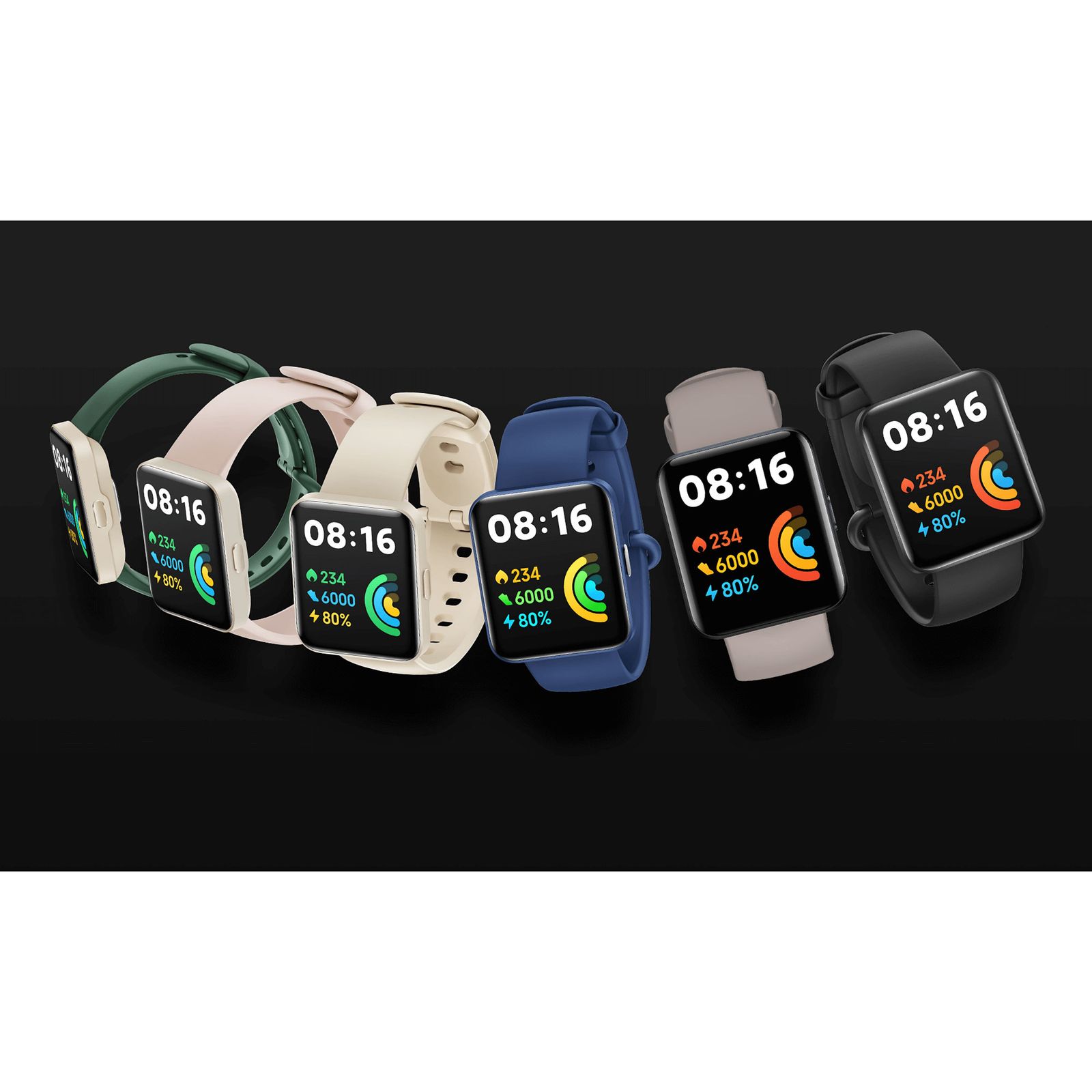 ساعت هوشمند شیائومی مدل Redmi Watch 2 Lite طرح بند سلیکونی -  - 17