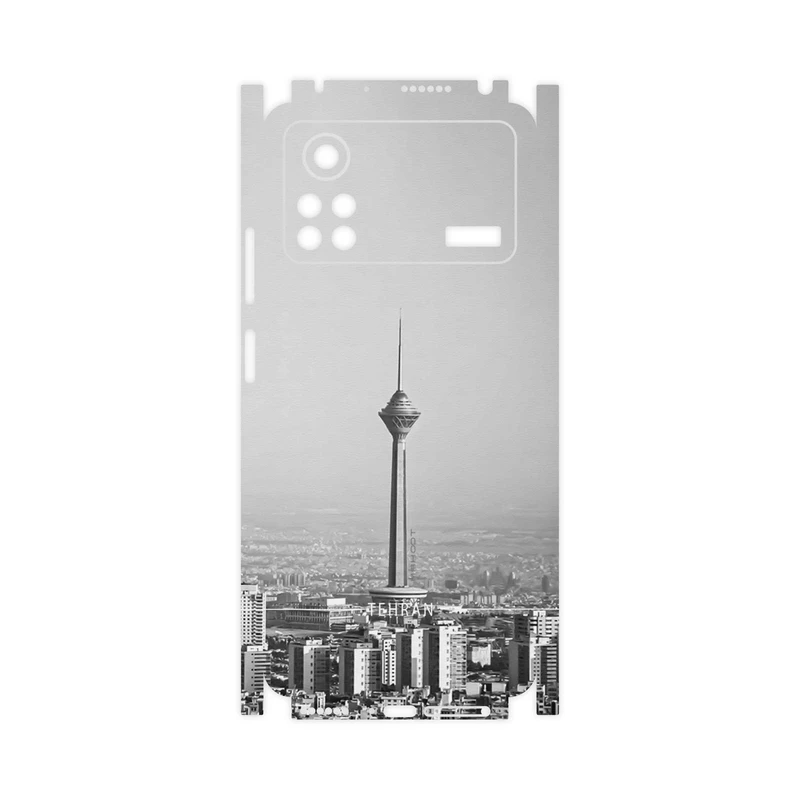 برچسب پوششی ماهوت مدل Tehran-City-FullSkin مناسب برای گوشی موبایل شیائومی Poco X4 Pro 5G