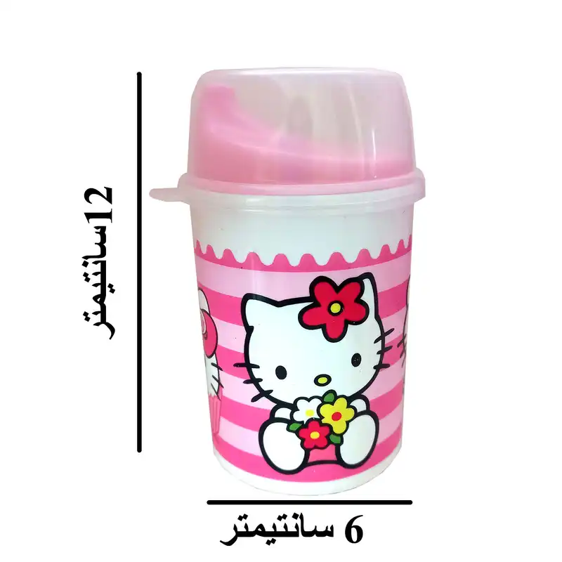 لیوان نی دار کودک کد 3030