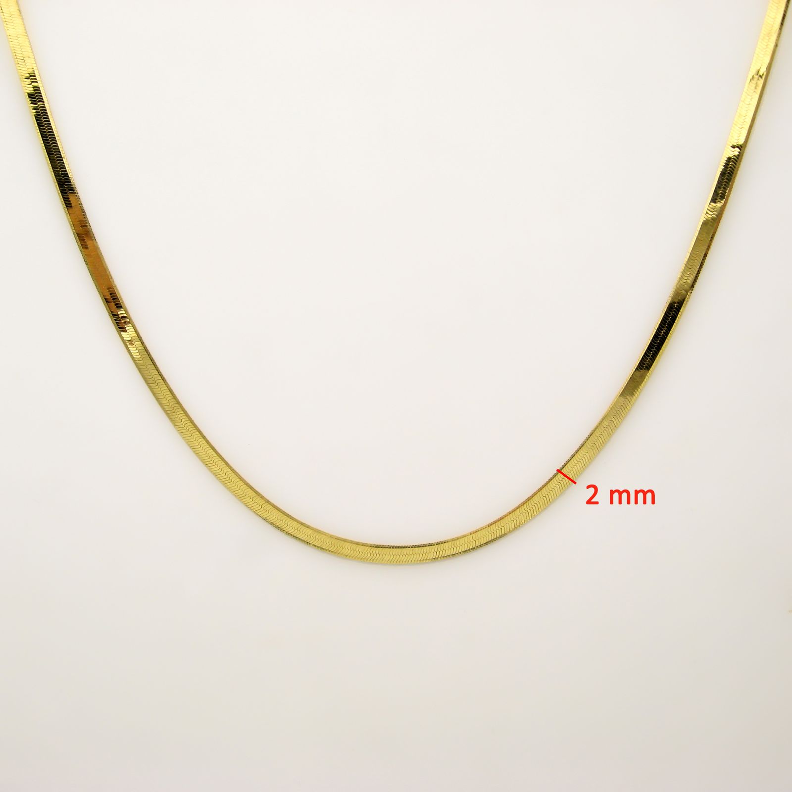 گردنبند طلا 18 عیار زنانه کاپانی مدل KN067 -  - 5
