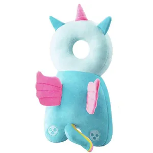 محافظ سر کودک مدل یونی کورن بال دار 