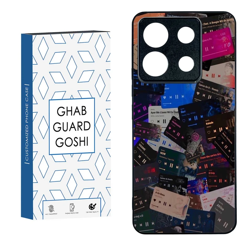 کاور قاب گارد گوشی طرح موزیک کد TPU-264 مناسب برای گوشی موبایل شیائومی  REDMI NOTE 13 PRO 5G  